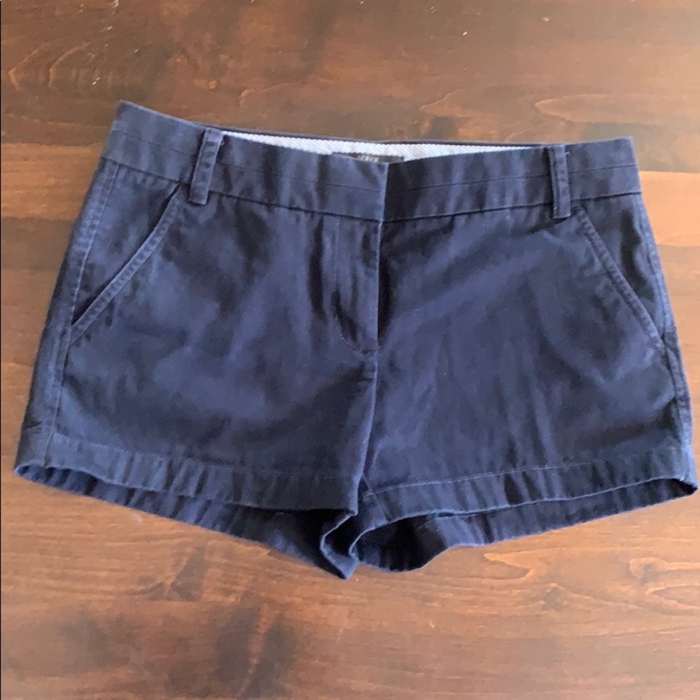 J. Crew Navy 3” Chino Shorts